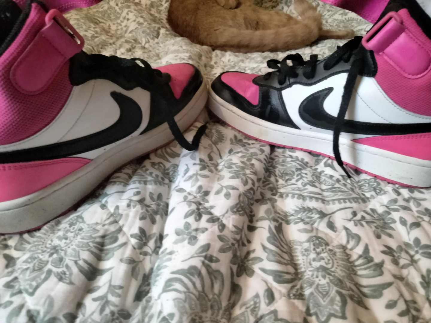 Nike Court Borough Mid 2 Pink/Black Sneakers - photo 2