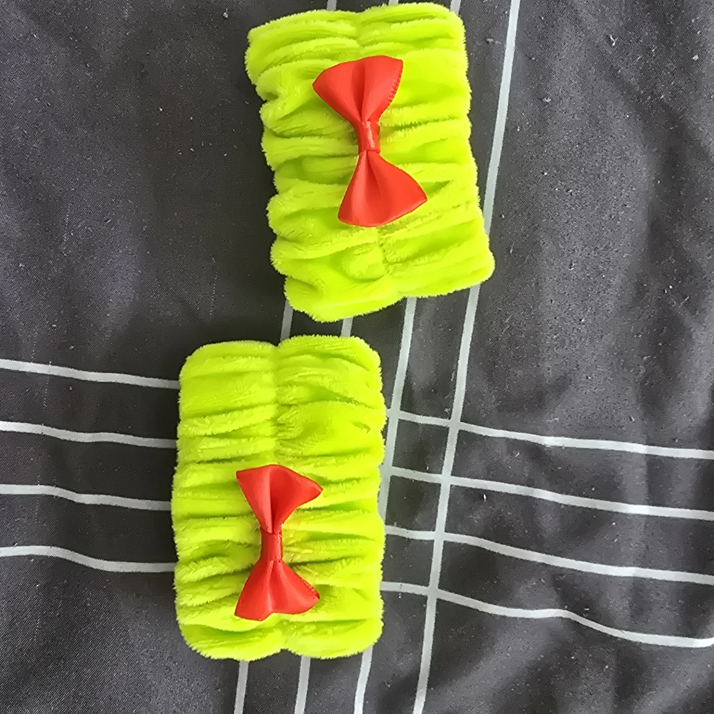 Grinch Style Headband & Wristbands Set - photo 2