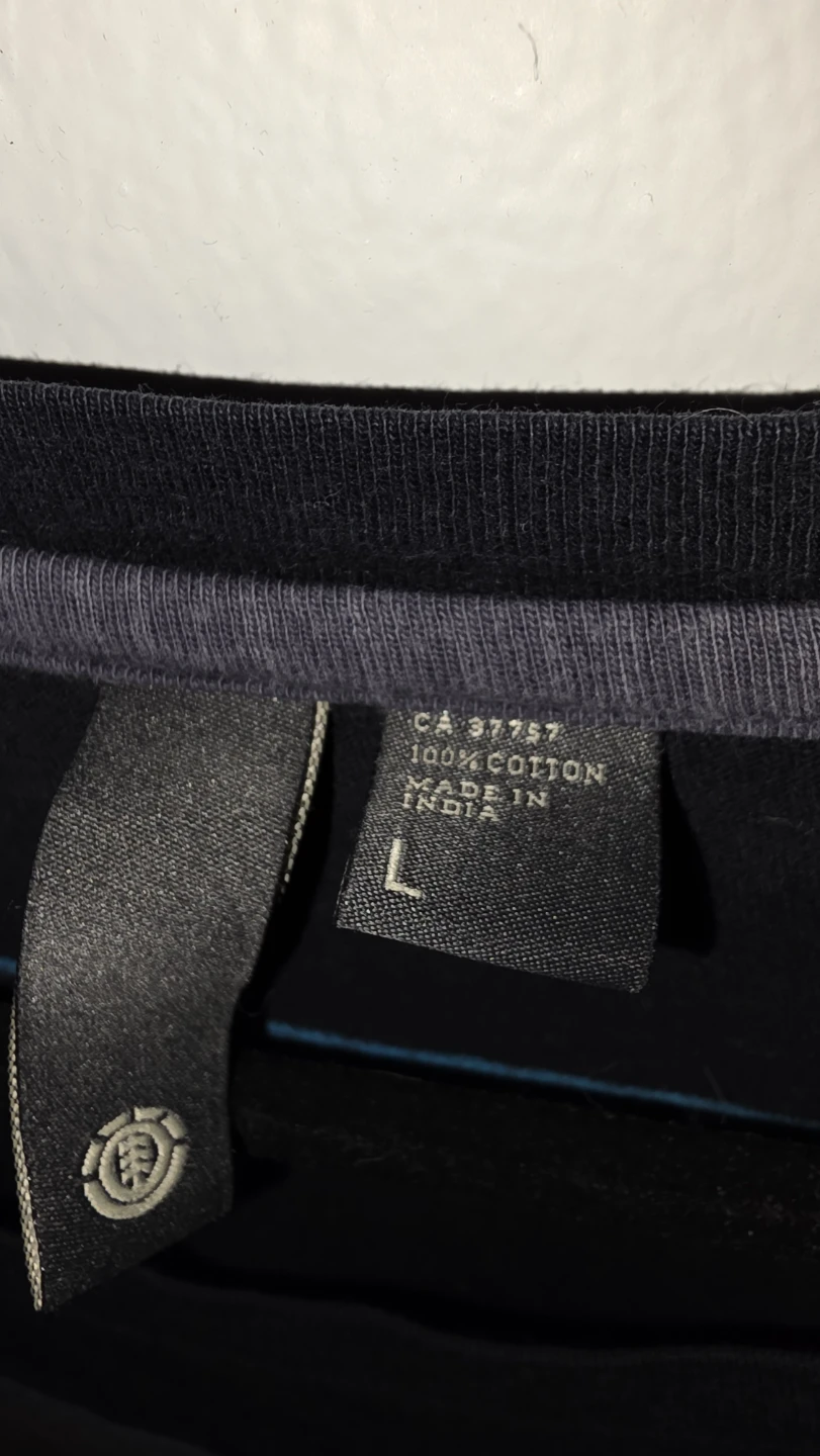 Element Striped Pocket T-Shirt Size L - photo 3