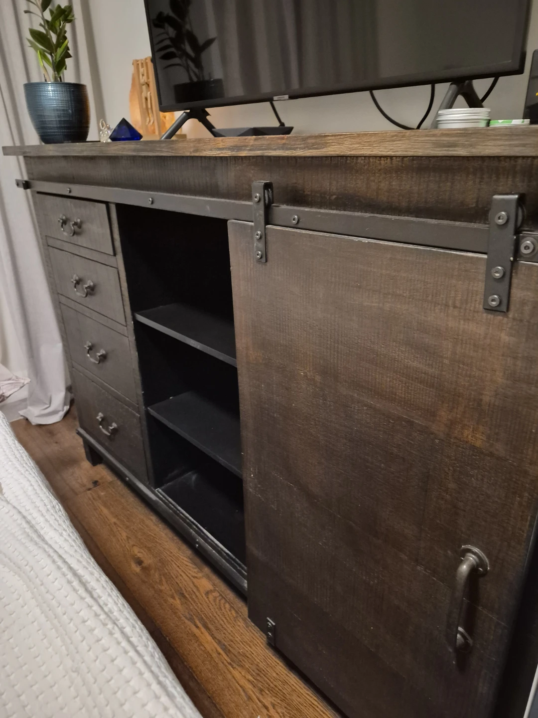 Media Cabinet with Storage