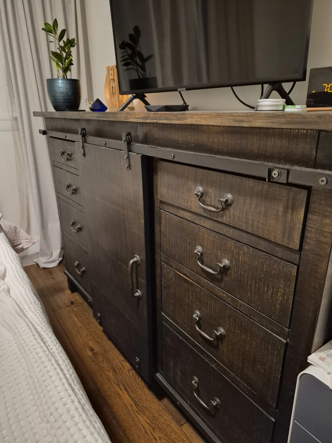 Media Cabinet with Storage - photo 2