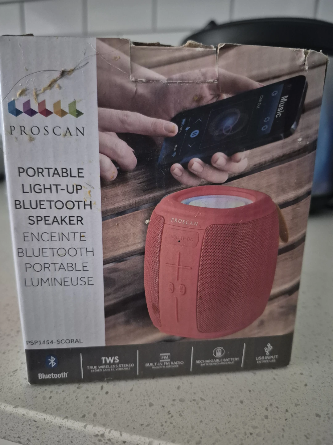 ❤️Proscan Portable Light-Up Bluetooth Speaker - photo 2