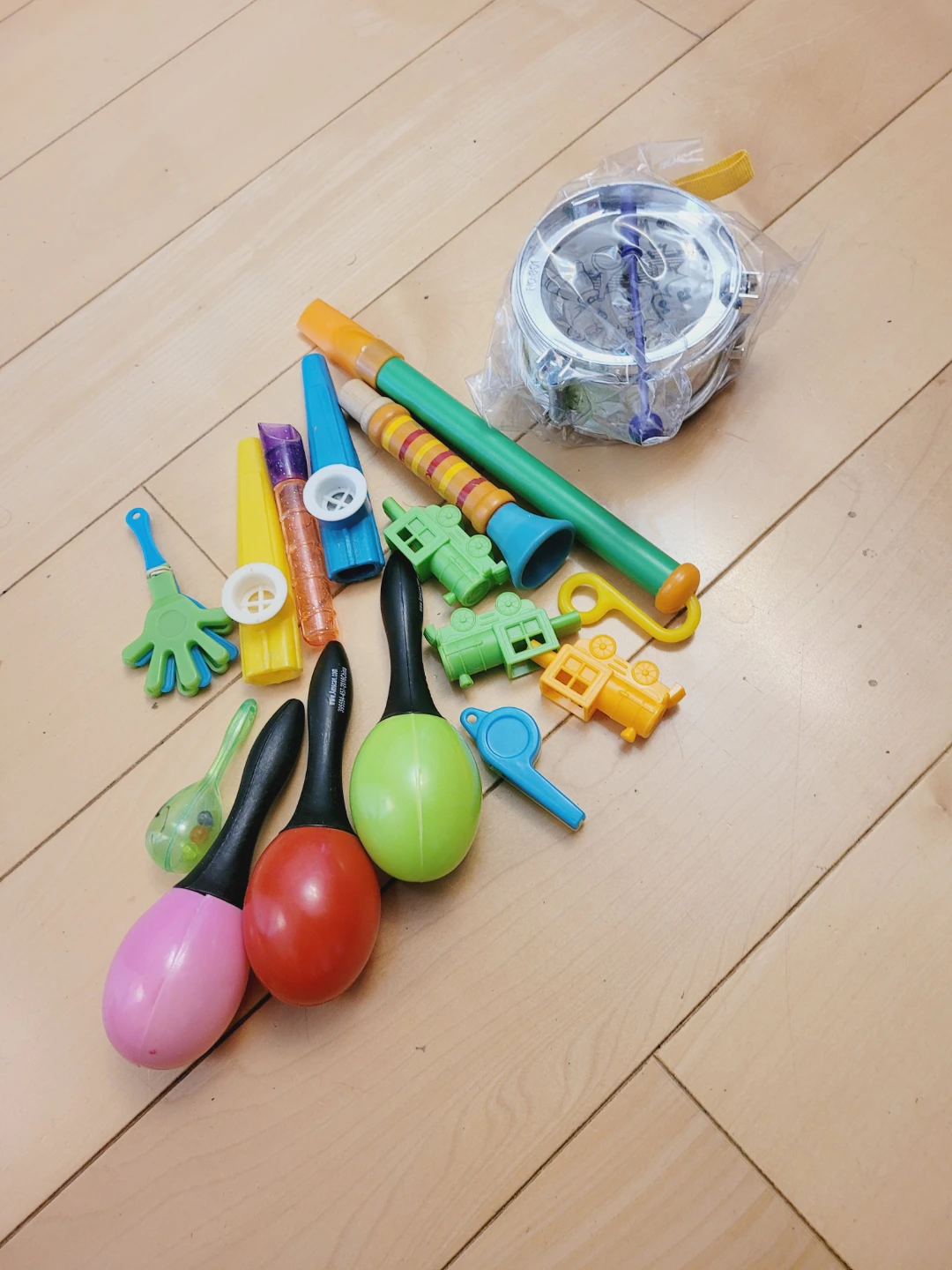 Assorted Children's Whistles and Rattles