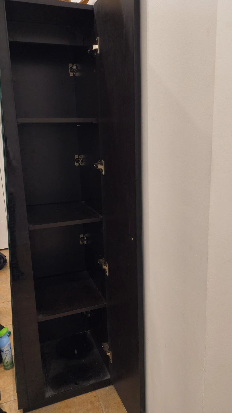 Black Mirrored Wardrobe - photo 4