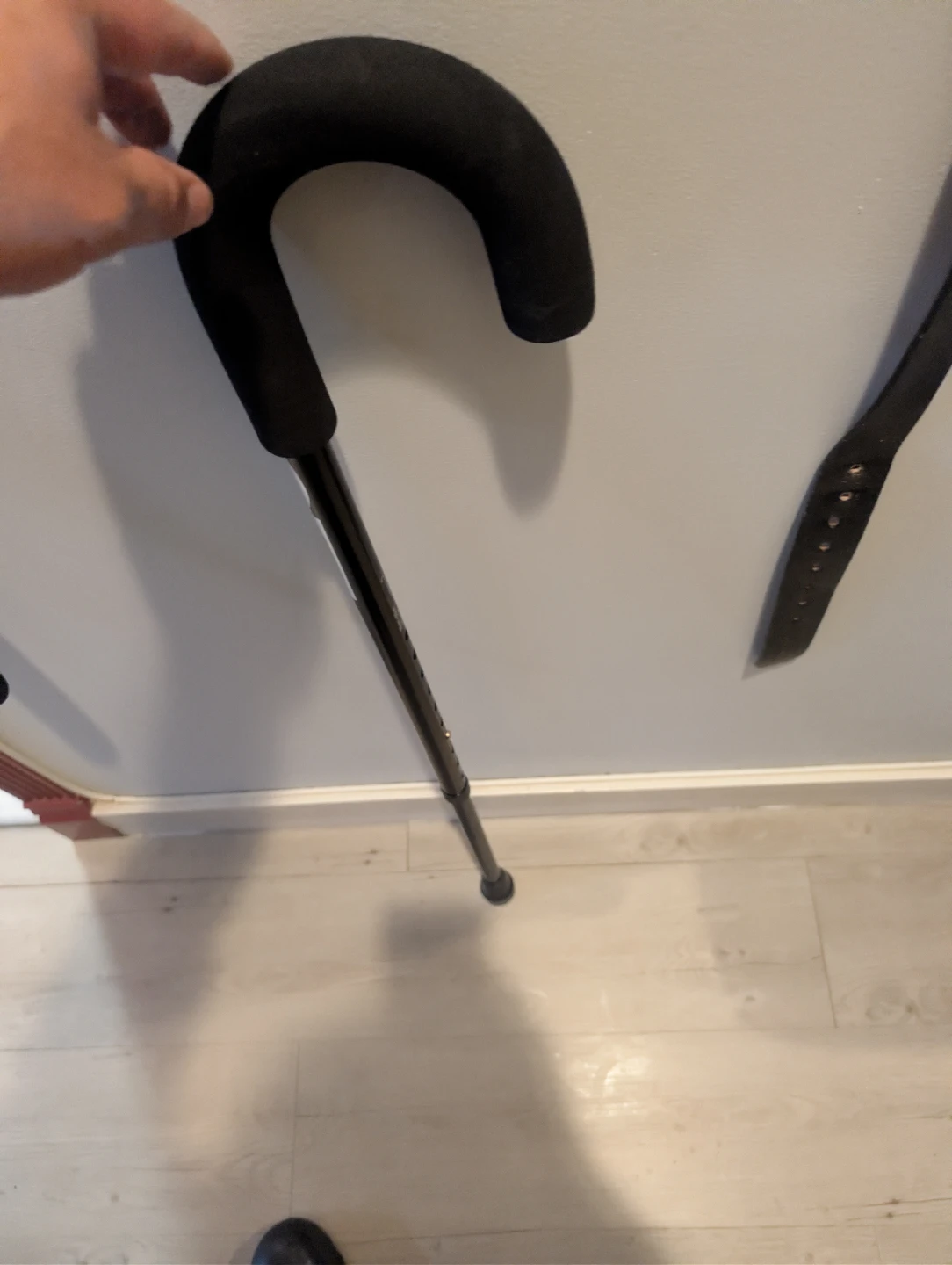 Cardinal Health Adjustable Black Walking Cane 🥕