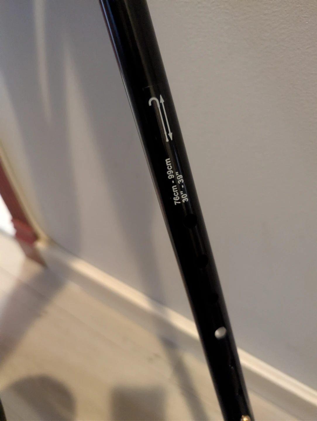 Cardinal Health Adjustable Black Walking Cane 🥕 - photo 2