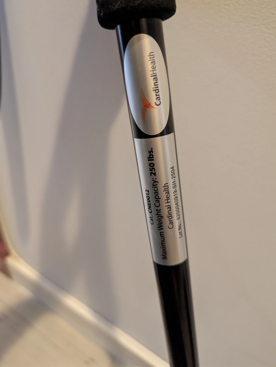 Cardinal Health Adjustable Black Walking Cane 🥕 - photo 4