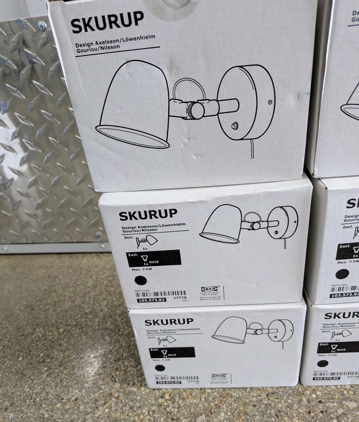 IKEA SKURUP Wall Lamp - New in Box