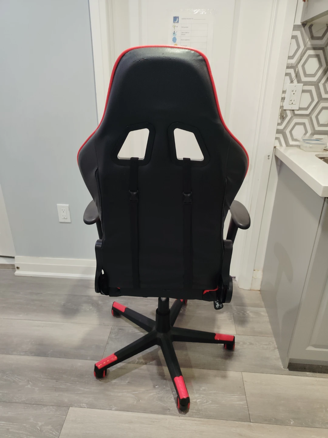 Gaming Chair - Red & Black