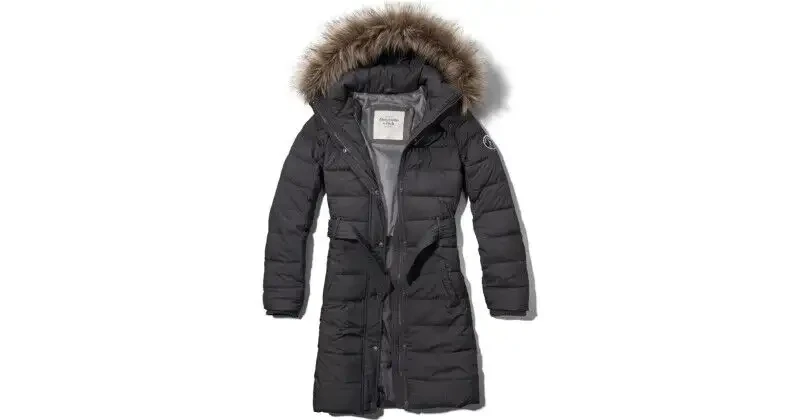New Abercrombie & Fitch Down-Filled Puffer Coat