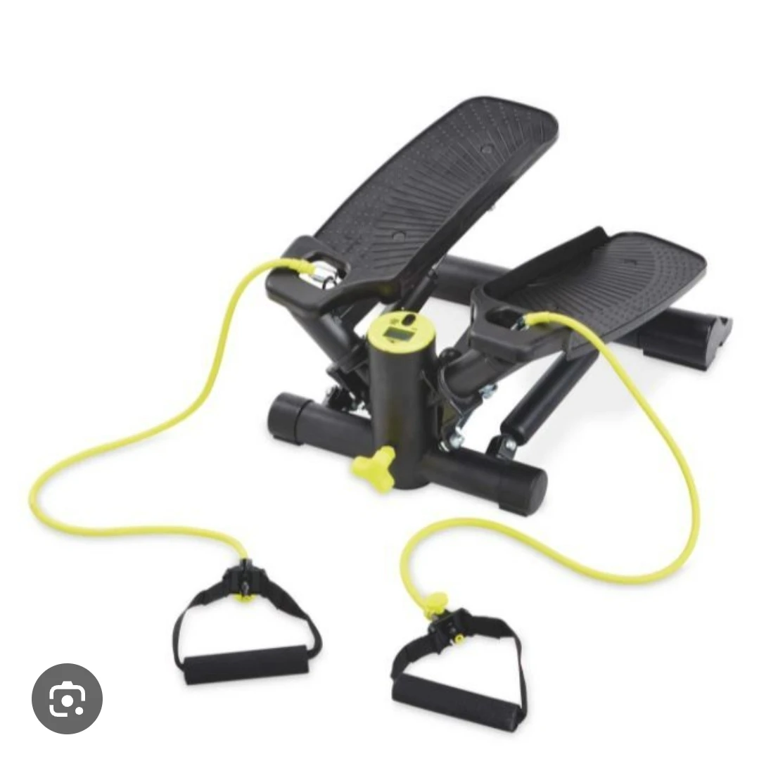 Mini Stepper with Resistance Bands