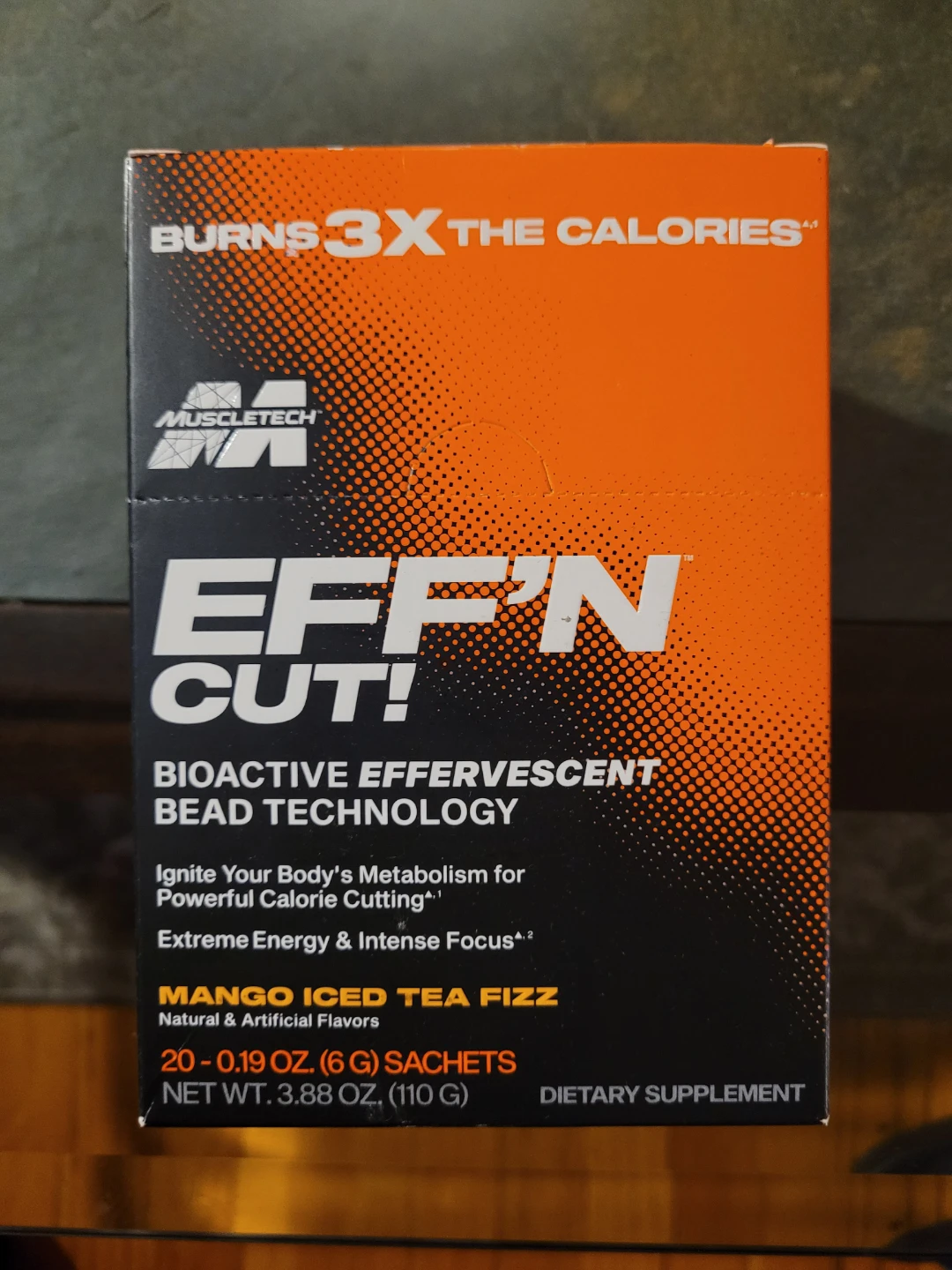 Muscletech Effn Cut! Mango Iced Tea Fizz