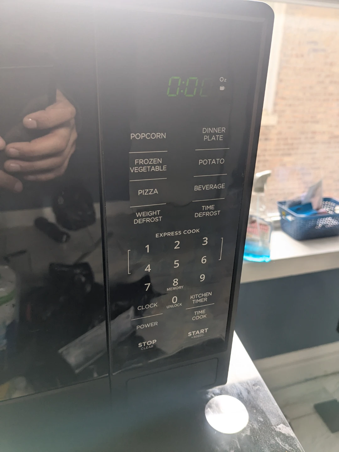 Black Microwave 1.1cubic ft - photo 3
