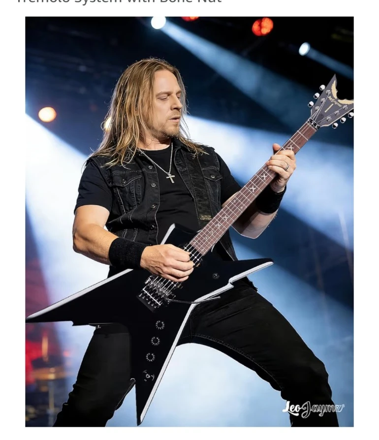 Leo Jaymz Electric Guitar - Black - photo 4