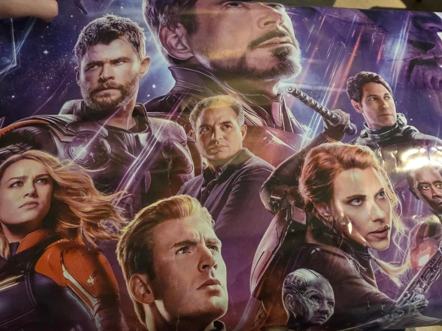 Avengers Endgame big movie poster