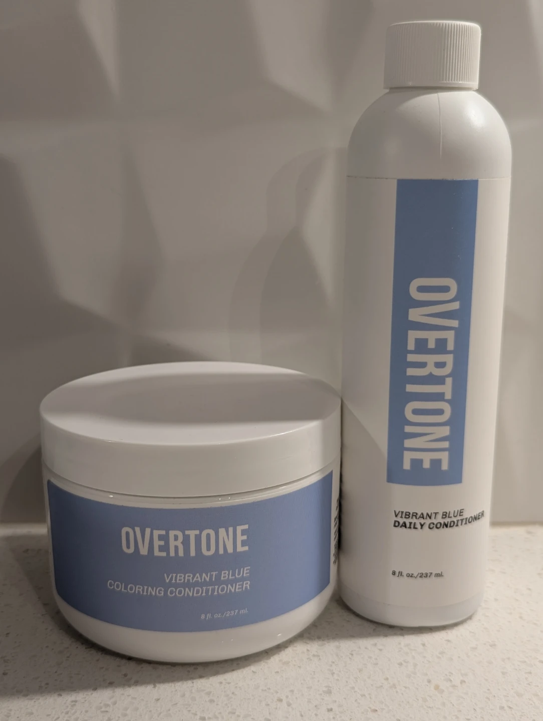 Overtone Vibrant Blue Hair Conditioner Set