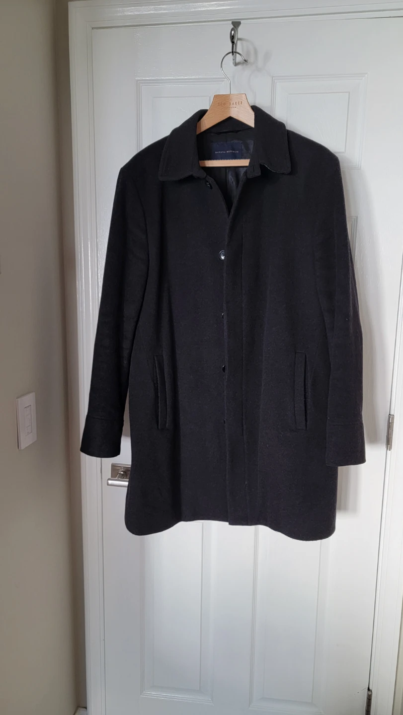 BANANA REPUBLIC MENS WOOL COAT - photo 2