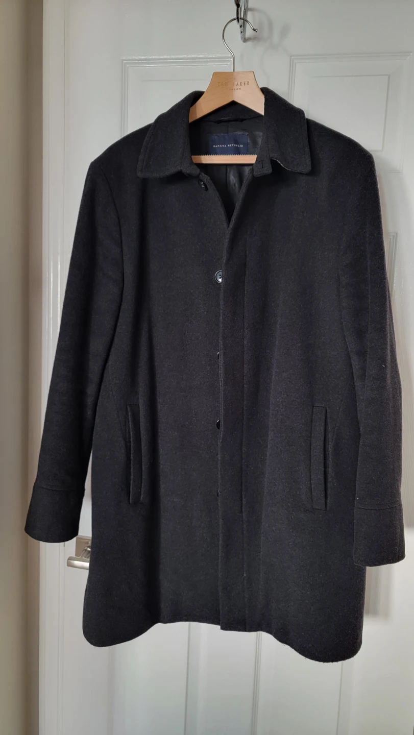 BANANA REPUBLIC MENS WOOL COAT - photo 4