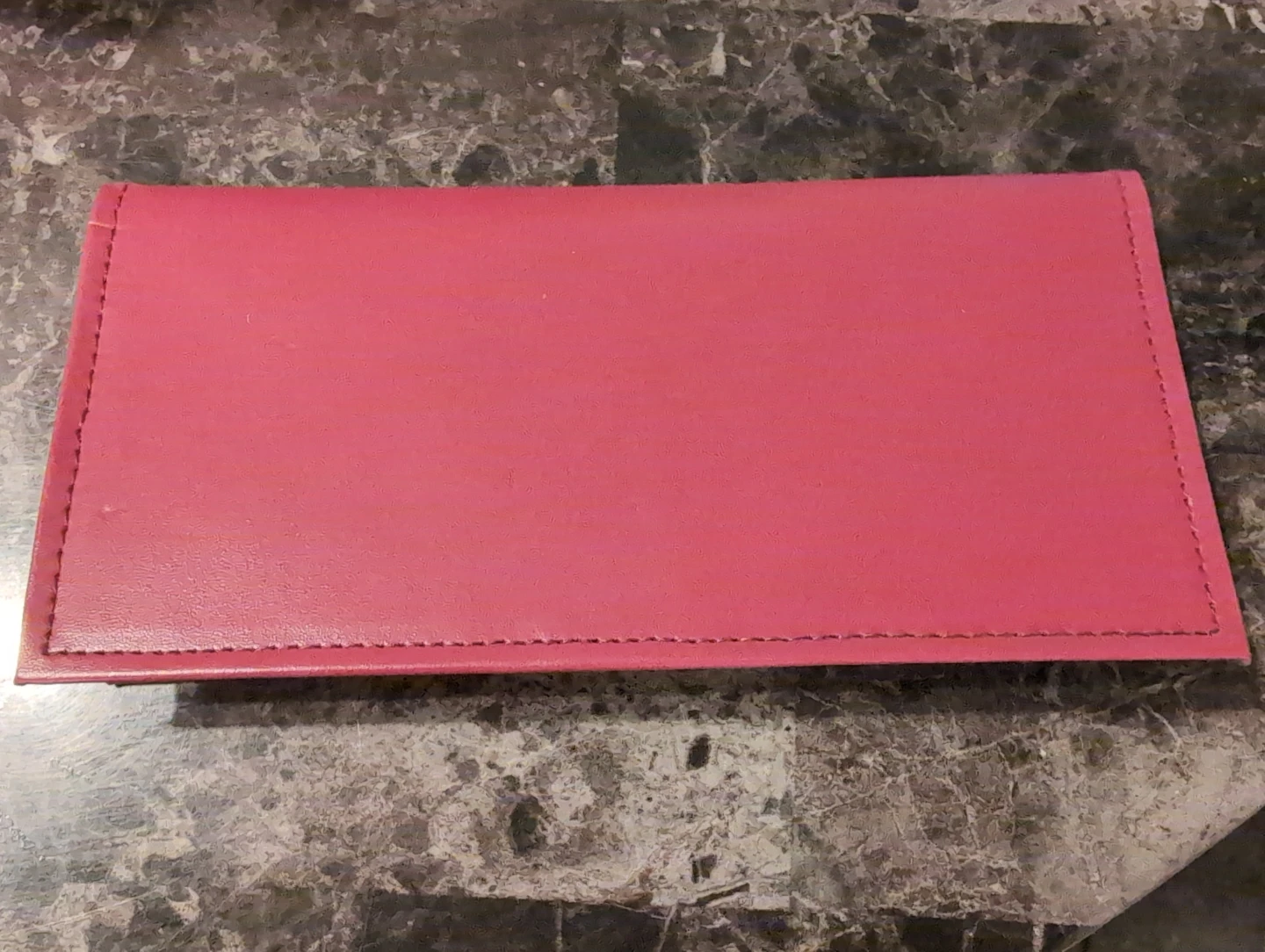 Genuine Top-Grain Leather Checkbook Cover - photo 2