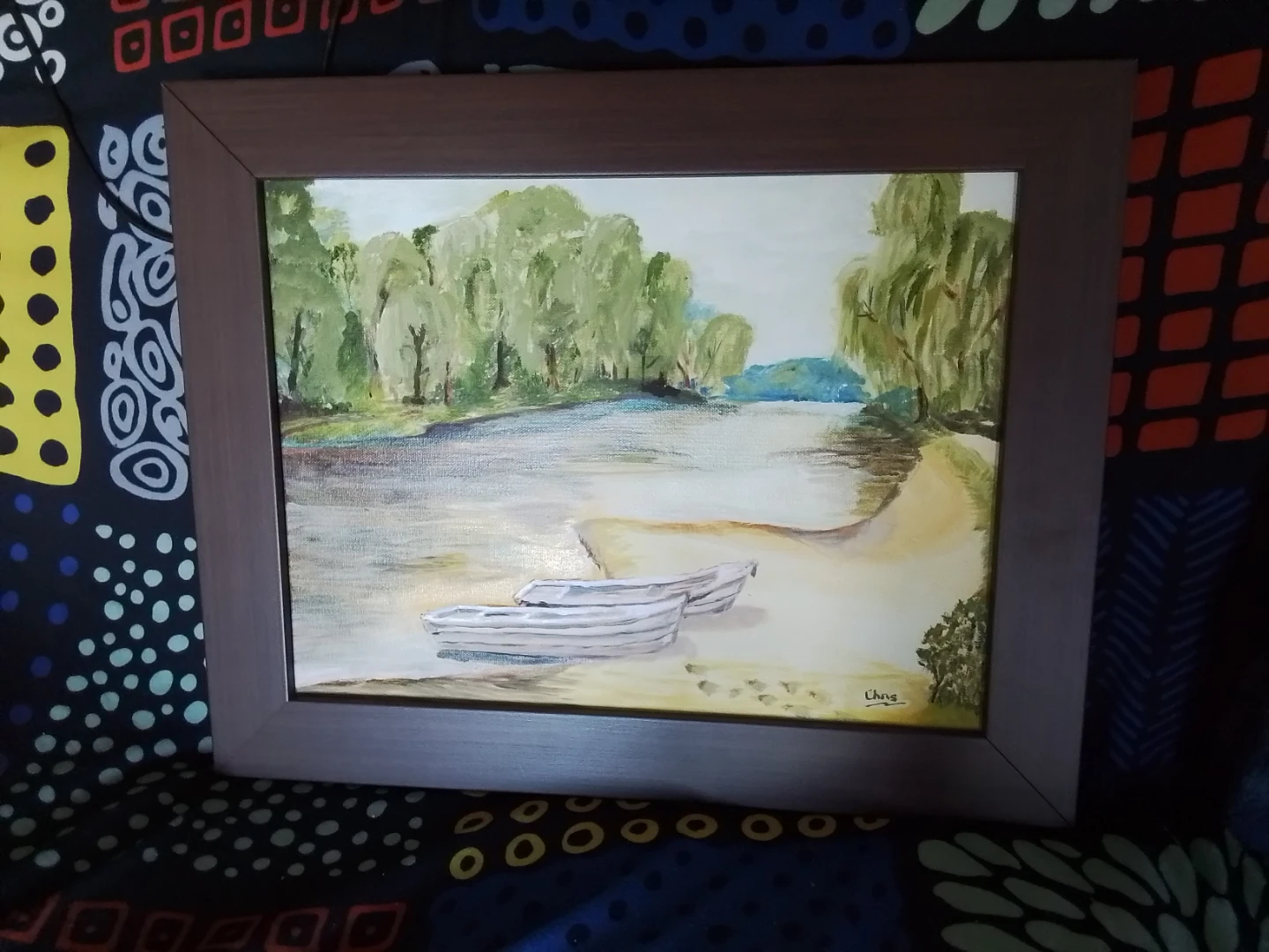 Niagara on the Lake Artist Chris De Combe Framed