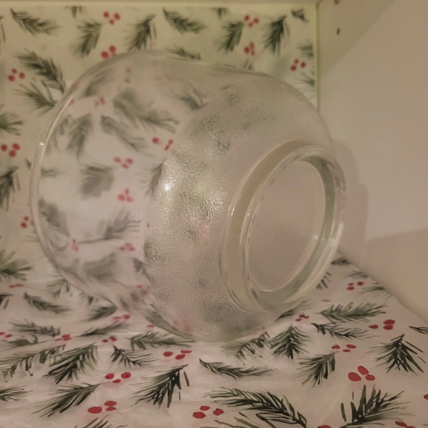 Clear Glass Mixing Bowl - photo 3