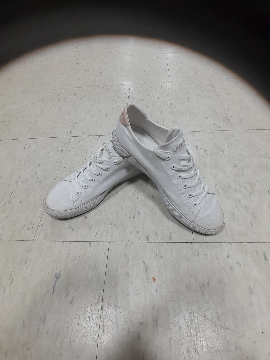 Lacoste White Sneakers women's size 8 - photo 3