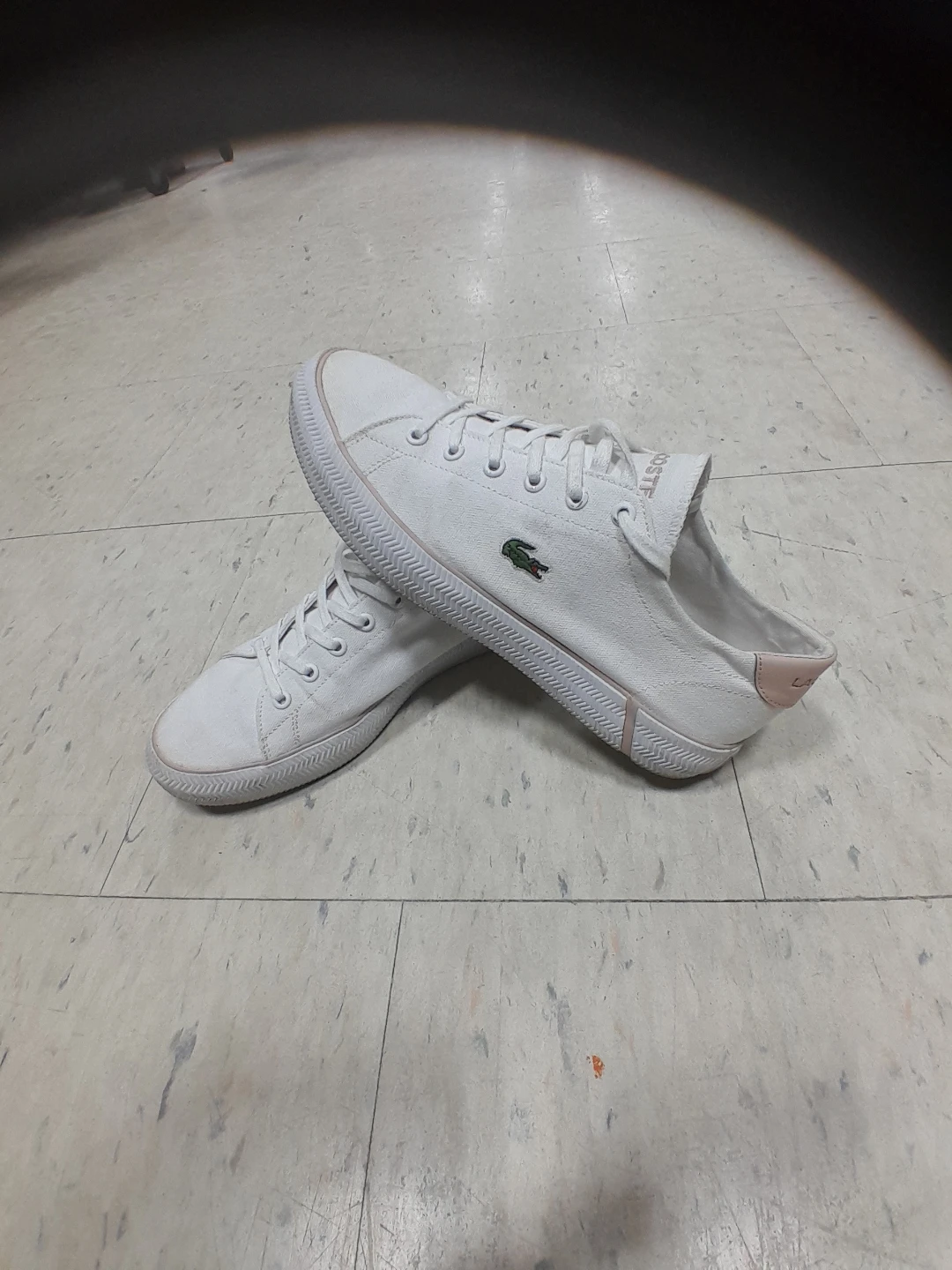Lacoste White Sneakers women's size 8 - photo 4