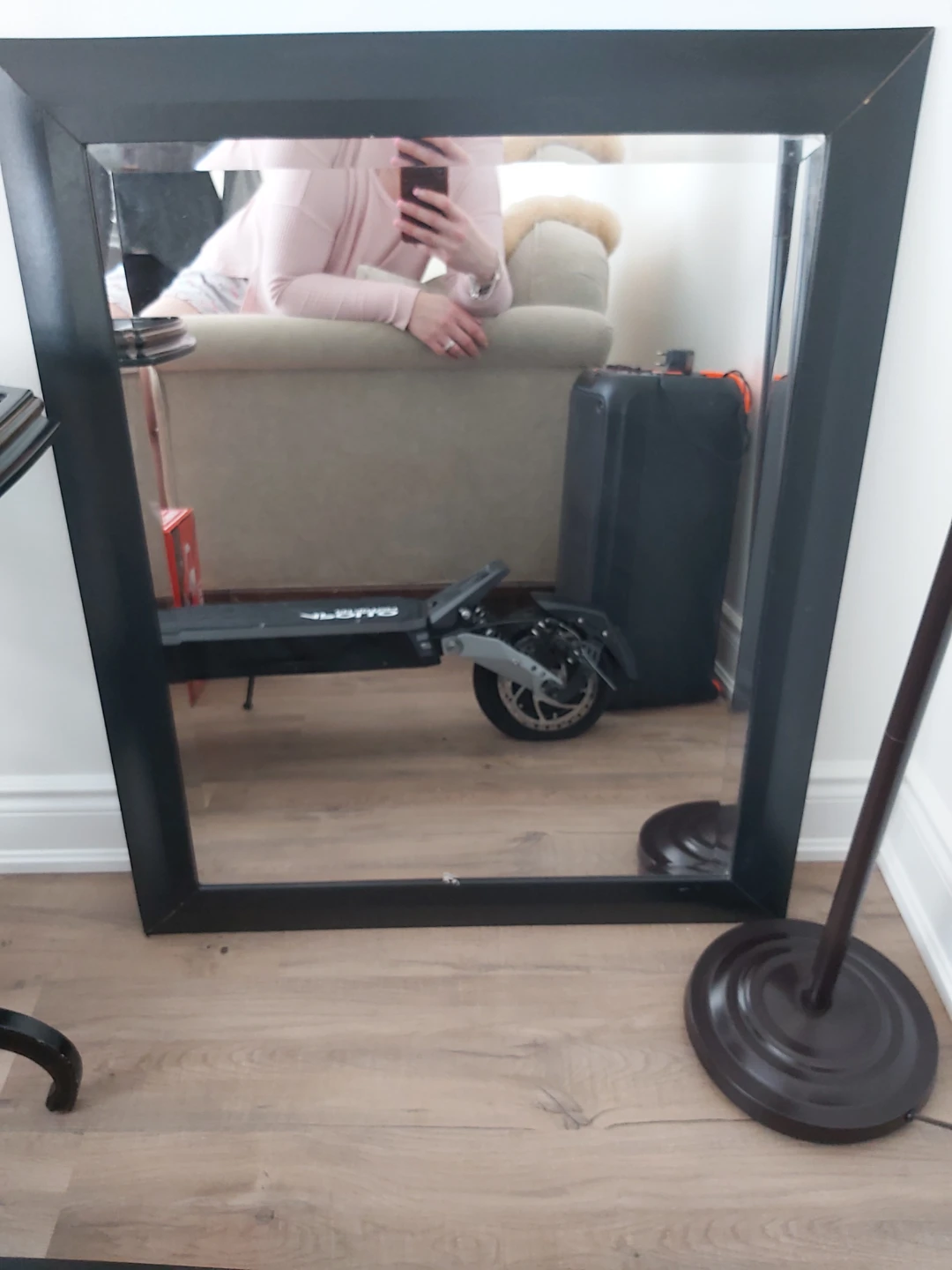 Black Framed Mirror - photo 2