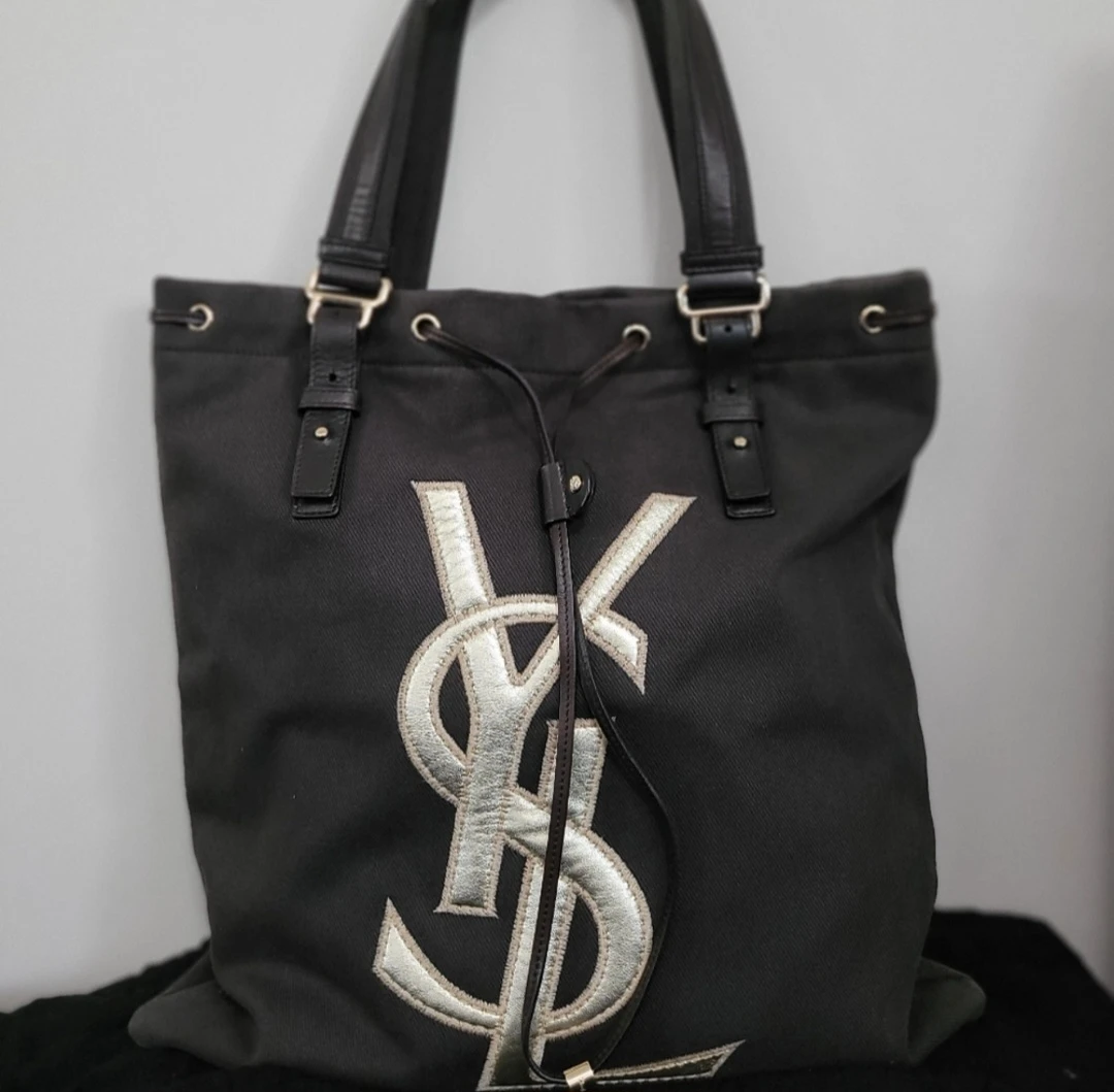 Authentic Yves Saint Laurent Kahala Tote Bag