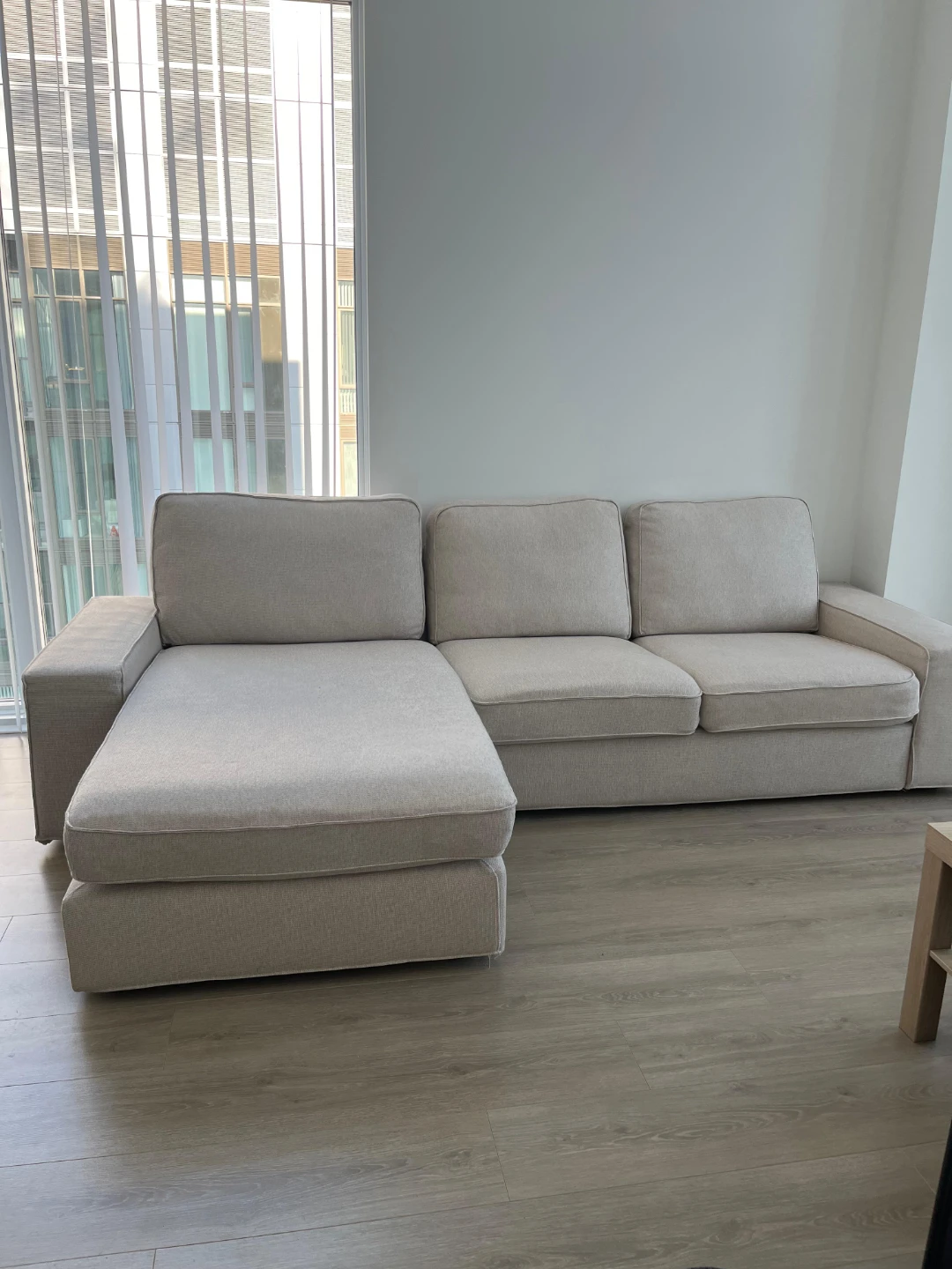 IKEA Kivik Sofa with Chaise - Beige - photo 2