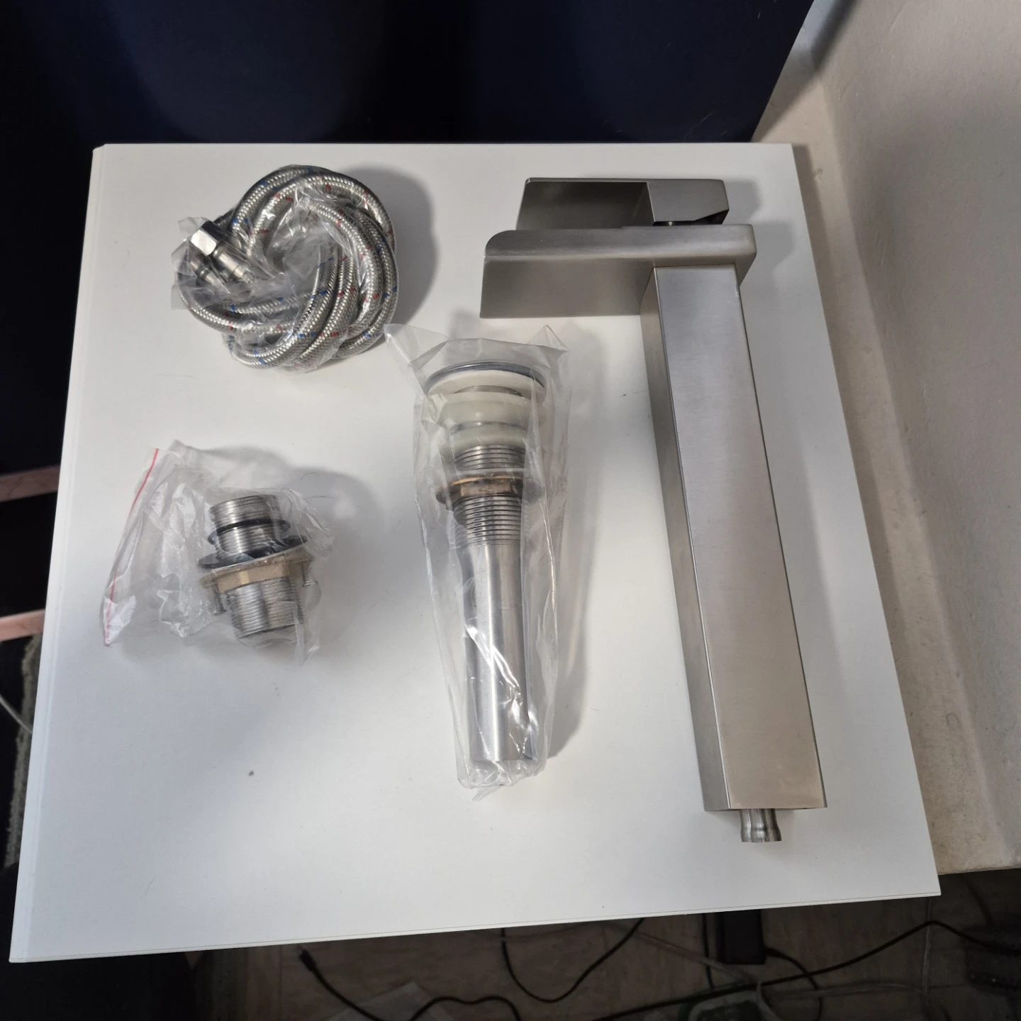 Single Handle Bathroom Faucet - Brushed Nickel