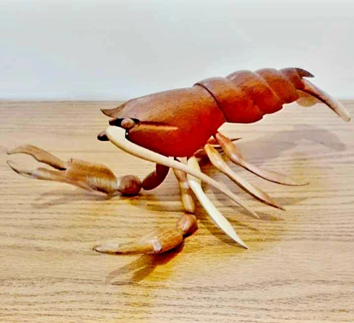 Unique New Large Wooden Lobster Sculpture - photo 2
