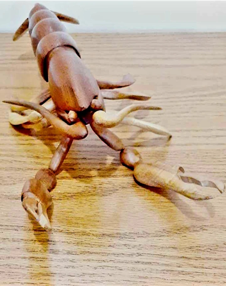 Unique New Large Wooden Lobster Sculpture - photo 4