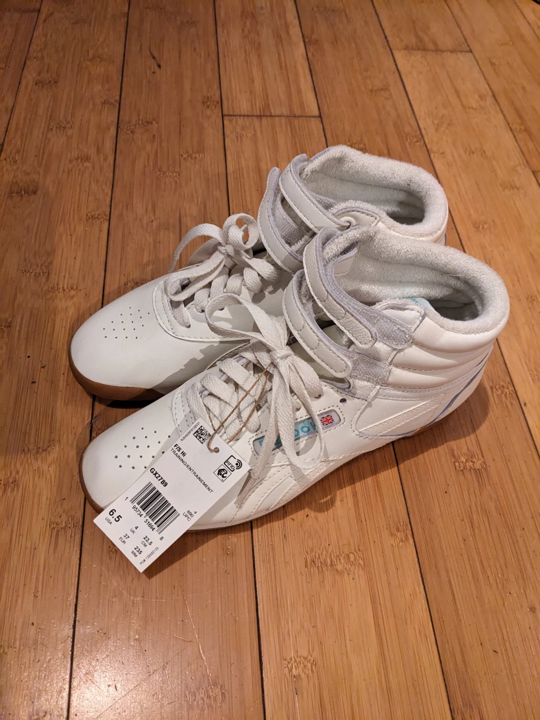 Women's Reebok Freestyle High tops size 6.5