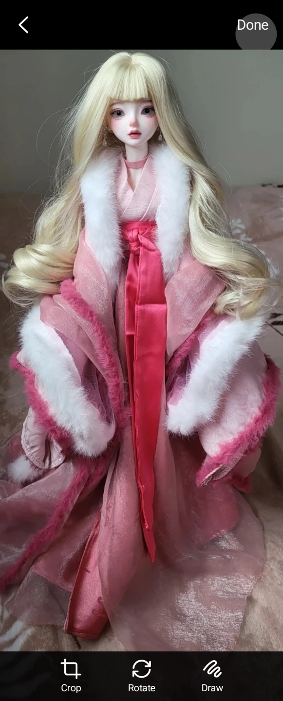 Princess SADIE 1/4 recast bjd doll - full set - photo 4
