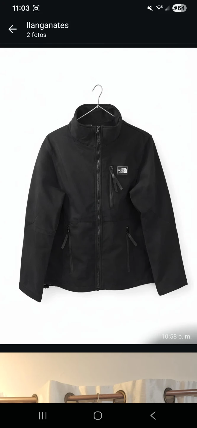 The North Face Black Soft Shell Jacket generic - photo 2