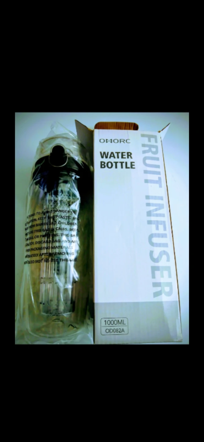 Fruit Infuser Water Bottle 1000ML "❤️"
