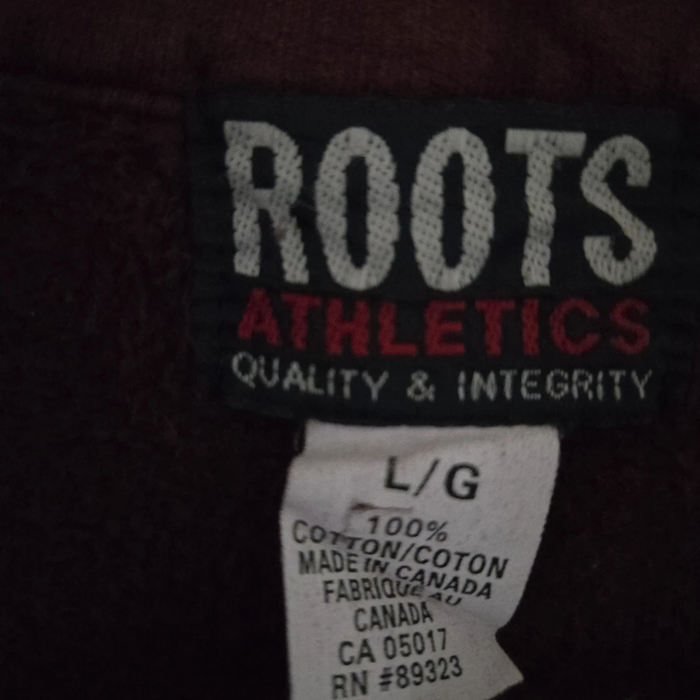 Roots Athletics 1/4 Zip Pullover - L/G - photo 4