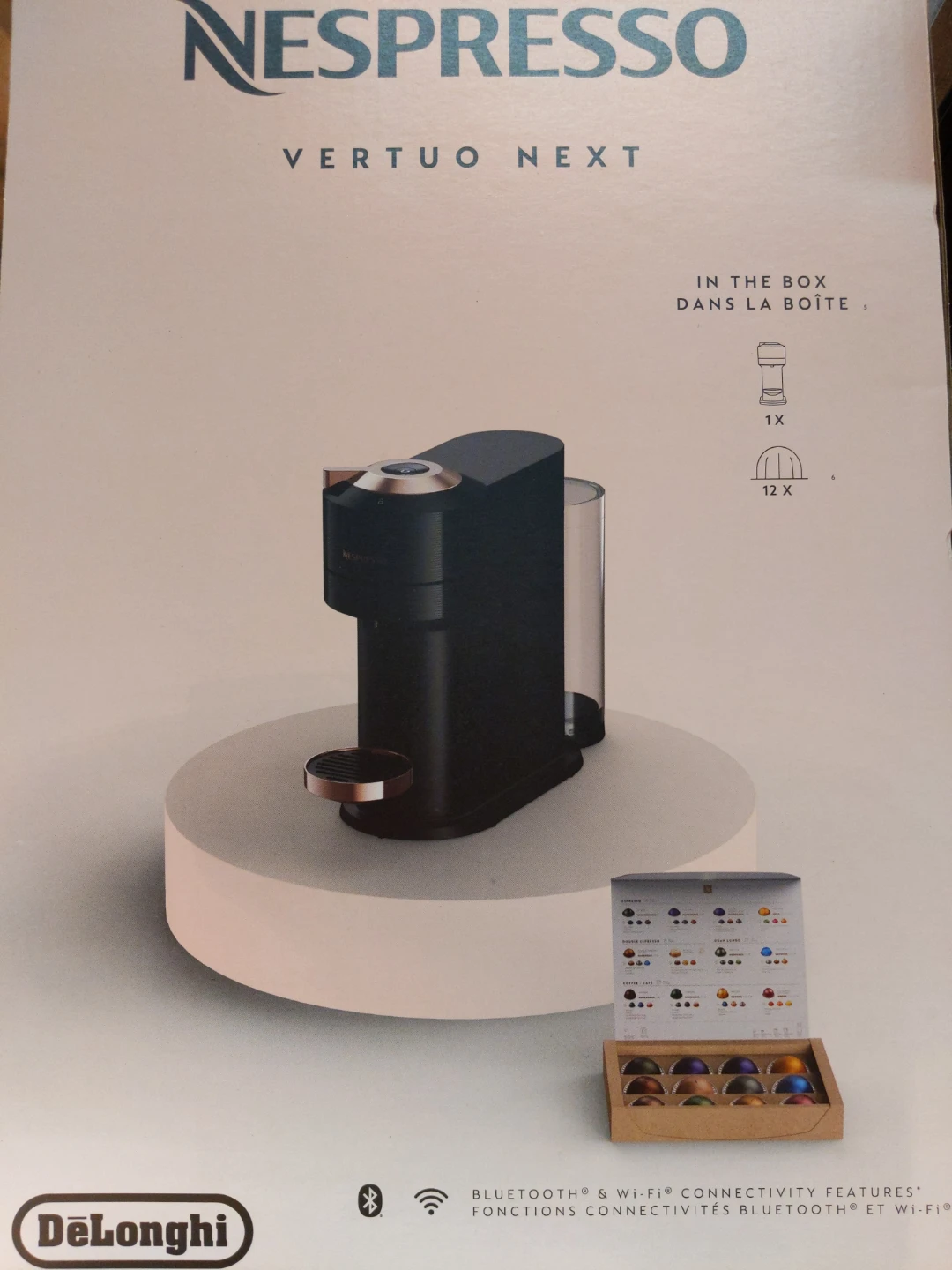 NEW Nespresso Vertuo Next Coffee Machine by De'Longhi - photo 3