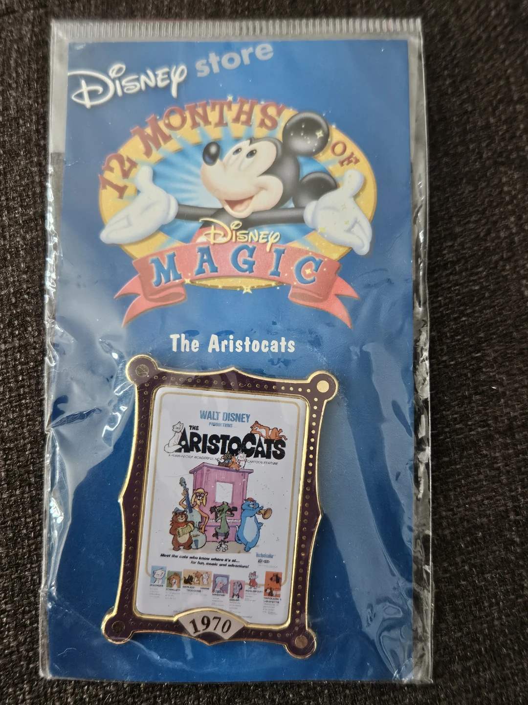 Disney Store Collectible 12 Months of Magic 2002 Movie Pins