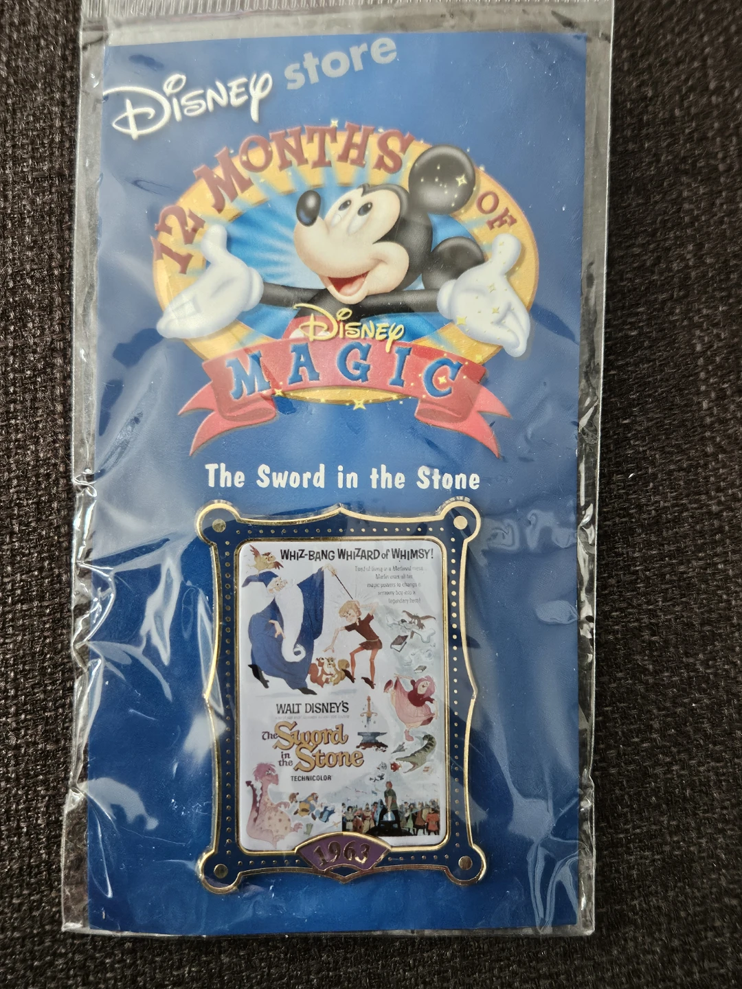 Disney Store Collectible 12 Months of Magic 2002 Movie Pins - photo 3