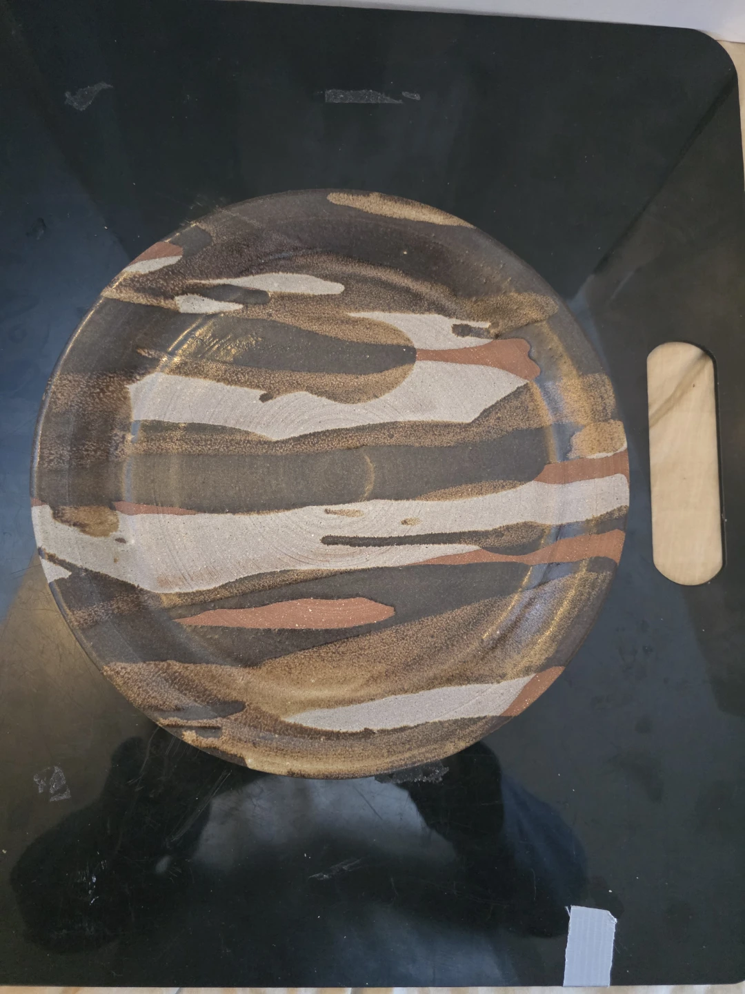 Handmade Pottery Plate, 10 inch