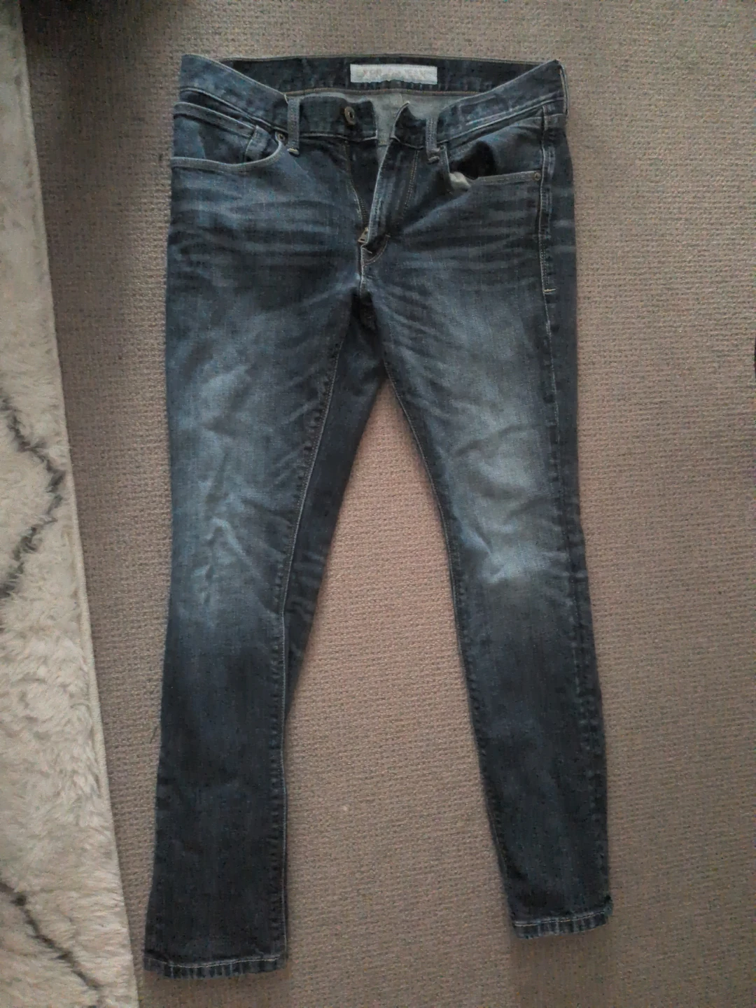Mens Express Alec Skinny Jeans 30x30