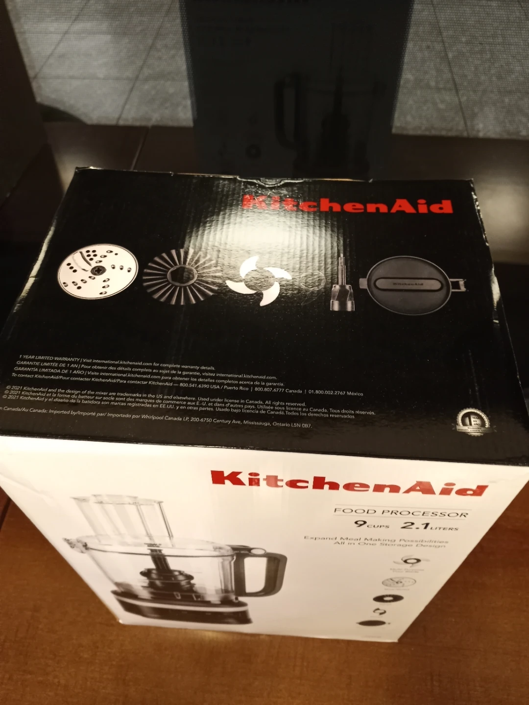 KitchenAid 9-Cup Food Processor (2.1 L) — Brand New, Factory - photo 3