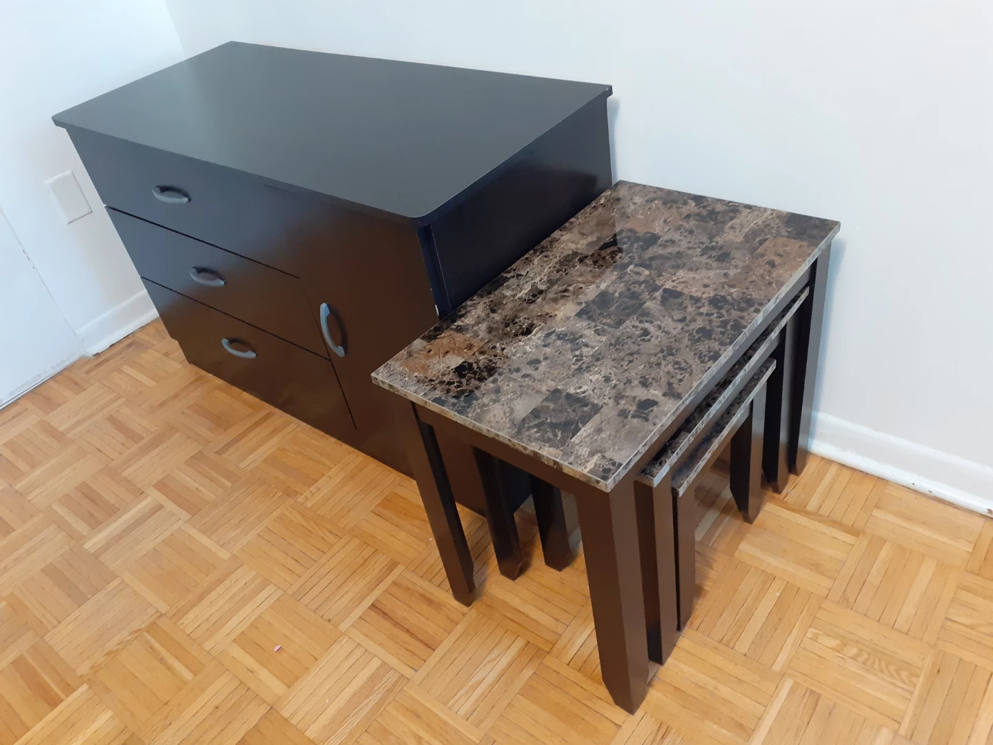 Nesting Coffee Tables - Marble Top - photo 3