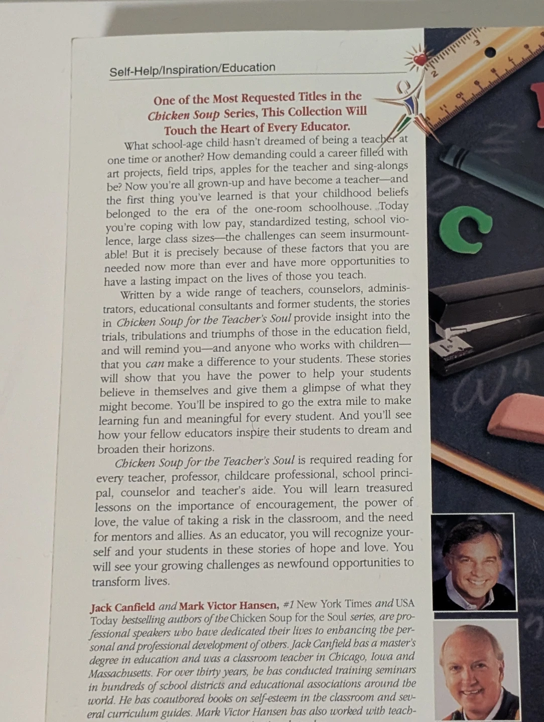 Chicken Soup for the Teacher's Soul Book - photo 3