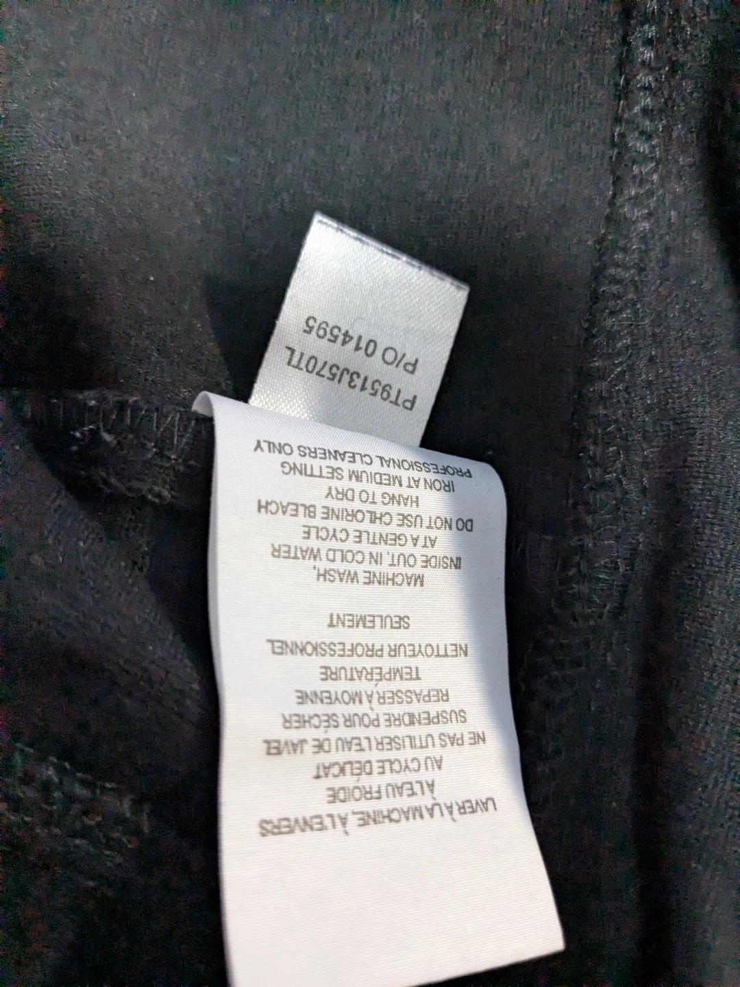 Pennington's Black Pants - Size 5XP - photo 2