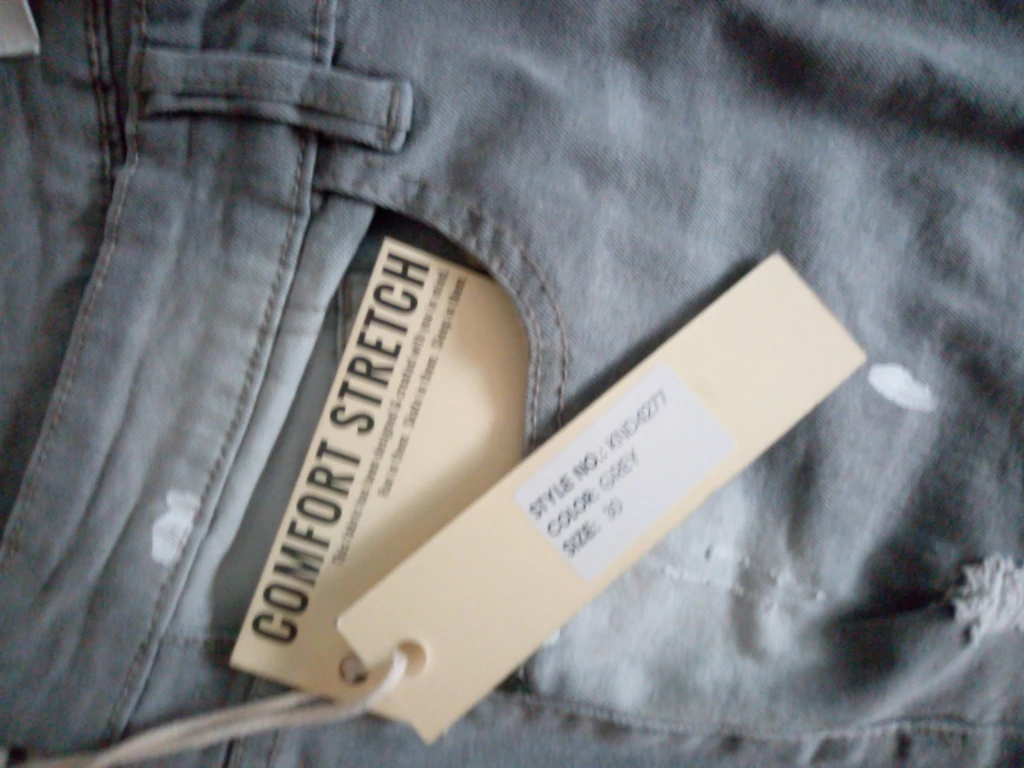 Comfort Stretch Grey Jeans, Size 30 - photo 2