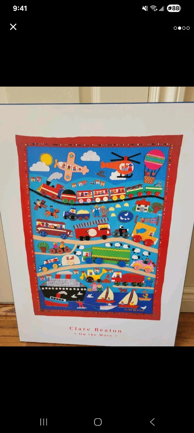 Clare Beaton 'On the Move' Framed Print - photo 2