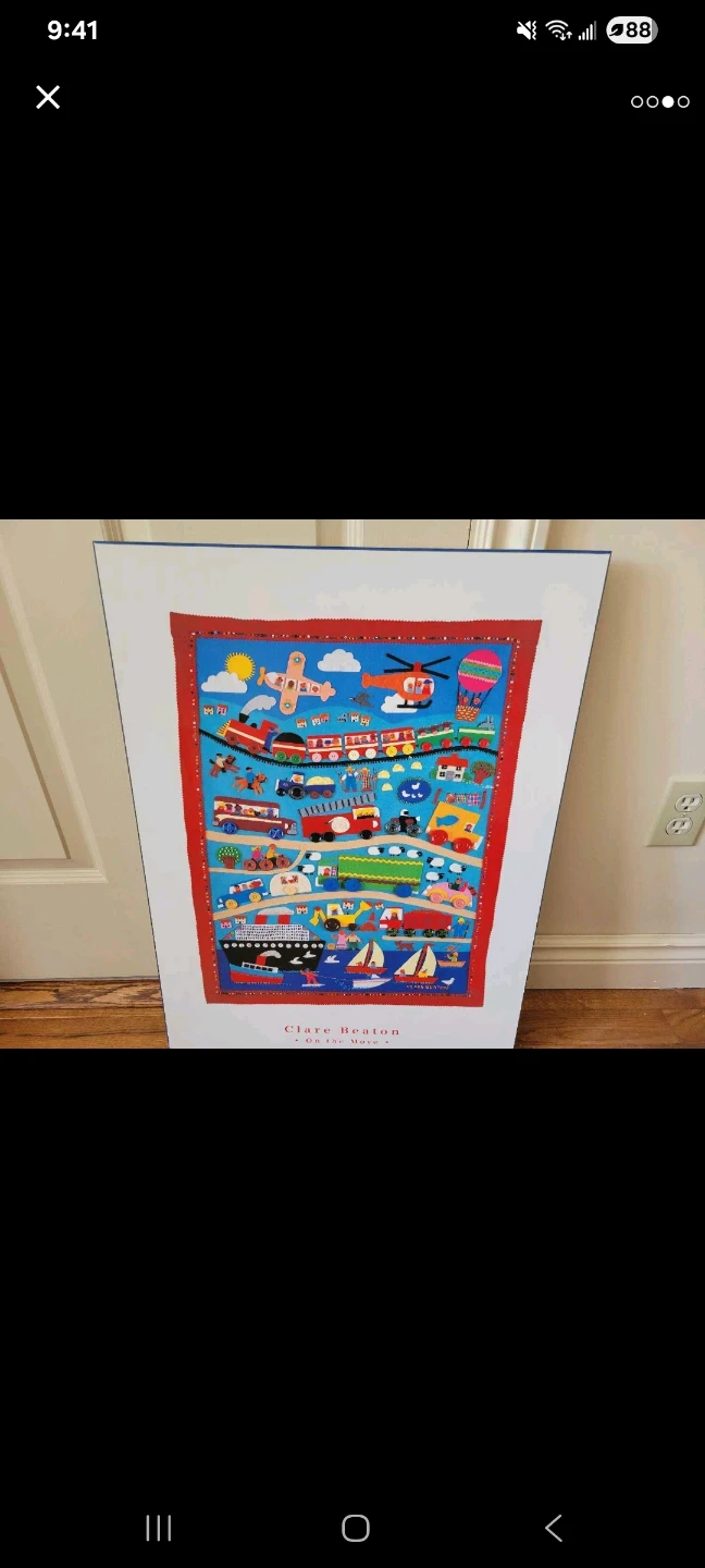 Clare Beaton 'On the Move' Framed Print - photo 3